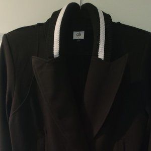 Cabi Black Tie Jacket Size 8, Black